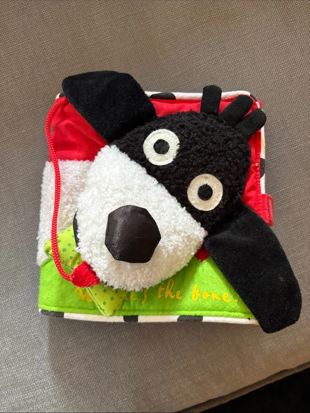Where’s the bone? Soft book!